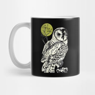 Night Owl with Yellow Moon Mug